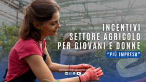 Scopri di più sull'articolo “Più impresa”, l’incentivo per giovani e donne nel settore agricolo