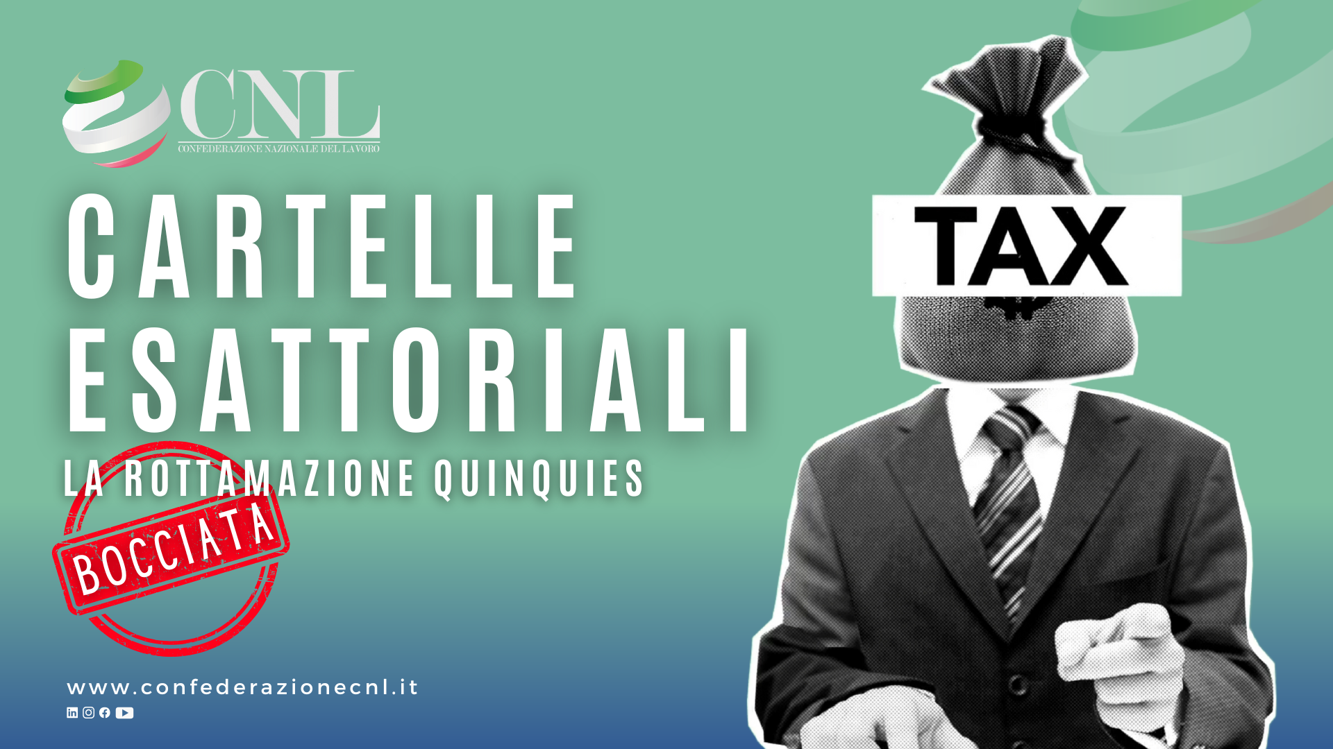 Scopri di più sull'articolo Cartelle esattoriali: Bocciata la rottamazione quinquies